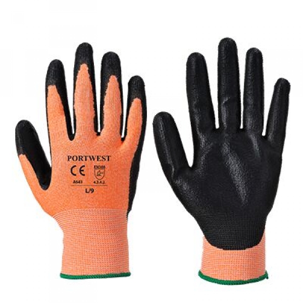 Schnittschutz-Handschuhe Level 3 - orange