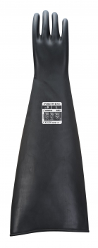 Preview: schwere Gummihandschuhe in Industriequalität - 60 cm lang