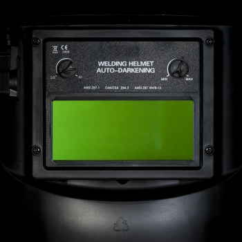 Preview: Automatik-Schweißerhelm BizWeld mit Solar & Batterieversorgung - Ansprechzeit 0,1 ms