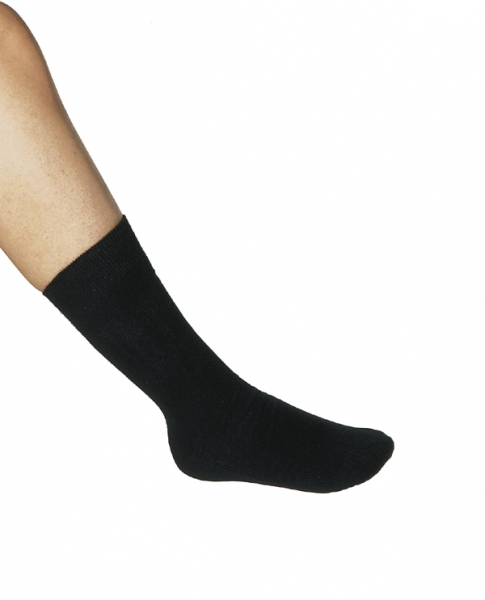 Baumwollsocken schwarz