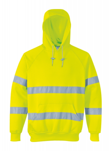 Warnschutz-Kapuzenshirt gelb