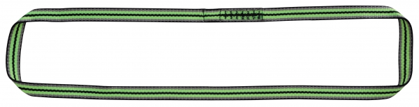 Bandschlinge schwarz-grün 150 cm