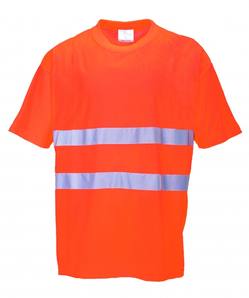Warnschutz T-Shirt orange