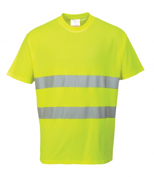 Warnschutz T-Shirt gelb